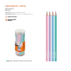 Lápis Grafite Pastel- HB Lavanda