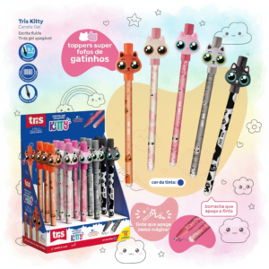 Caneta TRIS Gel Kitty
