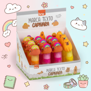 Marca Texto Capivara Com Carimbo