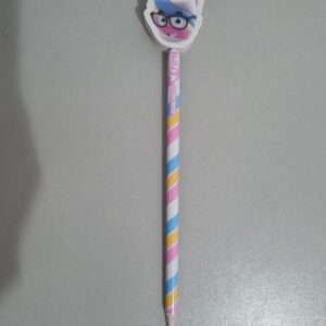 Lápis com Borracha Ponteira Fini - Marshmallow