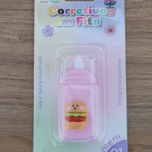 Corretivo em fita - Hambúrguer