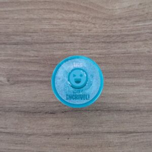 Carimbo Autotintado Pedagógico (Você é incrível - verde água)