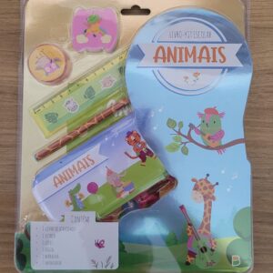 Kit escolar Animais